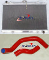 Nissan Silvia S14 S15 Aluminum Radiator +  Black Hoses (1995-2002)