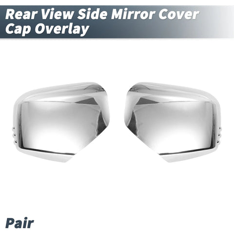 Mitsubishi Triton L200 Chrome Plated Rearview Mirror Cover (2006-2023)