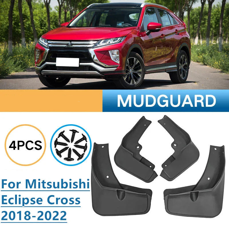 Mitsubishi Eclipse Cross Splash Guards Mudflaps (2018–2022)