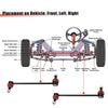 Toyota Camry Highlander Front Stabilizer Sway Bar End Links (2001-2023)