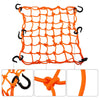 40x40cm 49 Holes Motorcycle Luggage Cargo Net Storage Bag Universal