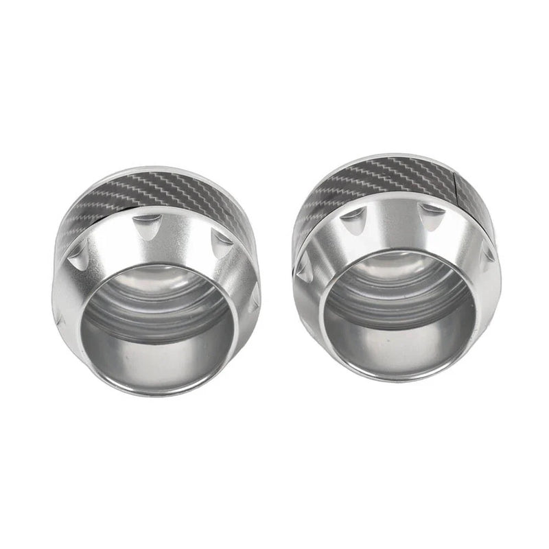 Motorcycle Crash Protection Silver Front Fork Frame Sliders