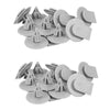 Mini Cooper 20 x Trim Panel Fender Moulding Retainer Clips