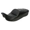 Harley Touring Street Glide Black Rider Driver Passenger Seat (2009-2023)