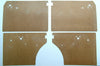 Mercedes Ponton w120 / w121 Door Panel Cardboard (1953–1961)