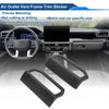Toyota Tacoma Black Woodgrain Air Condition Outlet Vent Trim Cover Frame