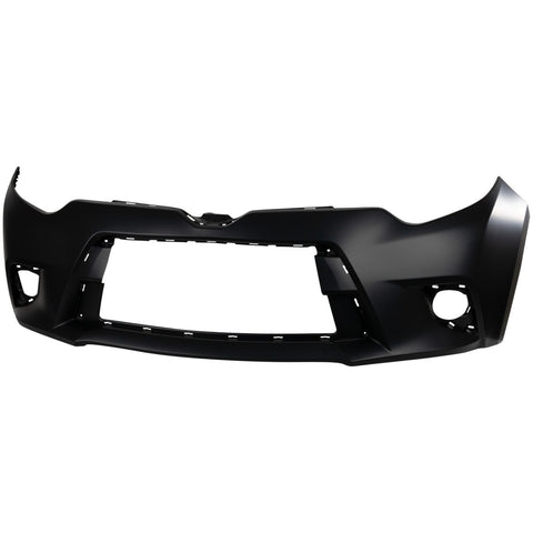 Front Bumper Cover Primed For 2014-2016 Toyota Corolla CE
