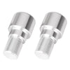 Yamaha YZF R6, R6S 18mm Handle Bar End Grip Plug Silver (1999-2012)