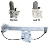 Saab 9-3 YS3F Rear Left Window Regulator (2003-2012)