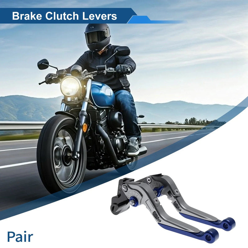 Kawasaki Versys 650 Brake Clutch Levers / Adjustable Short/Long (2010–2023)