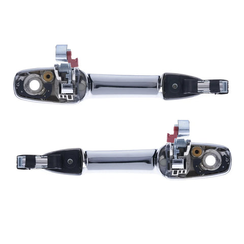 Ford Ranger & BT50 4pc L+R Outer Door Handle Chrome (2006–2011)