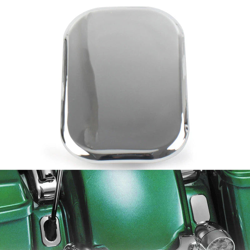Harley Street Glide, Road Glide (06-23) Chrome Antenna Hole Filler Cover