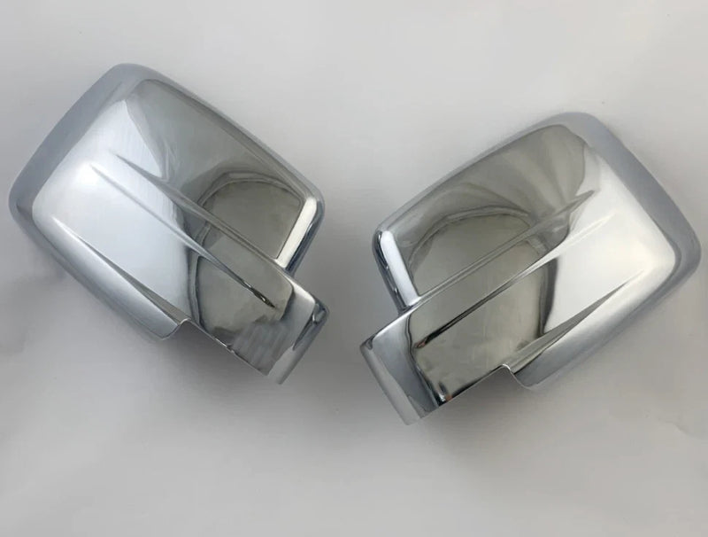 Dodge Nitro Jeep Liberty Chrome Rearview Mirror Lid Cover Trim (2007-2012)