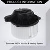 Hyundai Santa HVAC Heater Blower Motor Assembly (2006-2010)