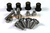 Honda CBR 1100XX Blackbird Tornillos De Acero Inoxidable (1997–2007)