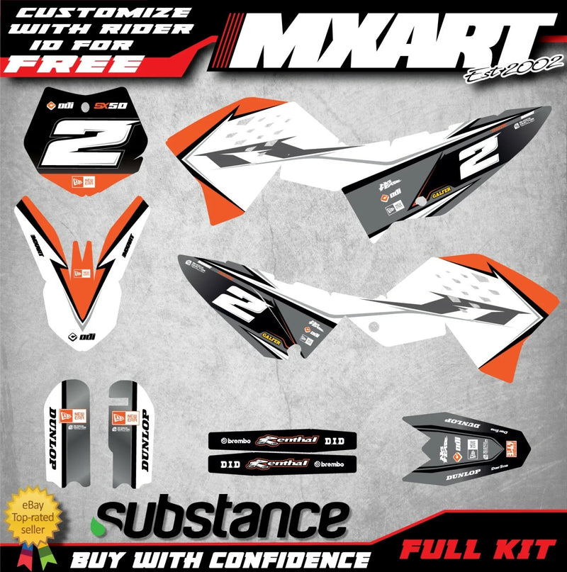 KTM 65 BEAST Style Graphics Stickers (2009-2015)