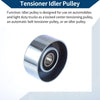 Honda Civic (2006) - 1 x Quality Replacement Part Drive Belt Idler Pulley