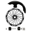 Harley Road Glide 21" Front Fender Wheel Rim w/ Dual Disc Hub (2008-2024)