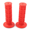 ATV MX Dirt Bike Enduro Red Rubber 7/8" & 1" Pro Hand Grips