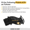 Polaris Sportsman 800 700 EFI 6X6 Air Box Throttle Body Boot (2006–2014)