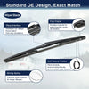Toyota C-HR, IZOA Rear Wiper Blade Arm Set (2018-2020)