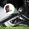 Honda Civic 2022-2024 Red Black Faux Leather Gear Shift Knob Cover