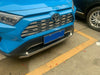 Toyota RAV4 Glossy Stainless Steel Front Grille Cover Trim (2019-2023)