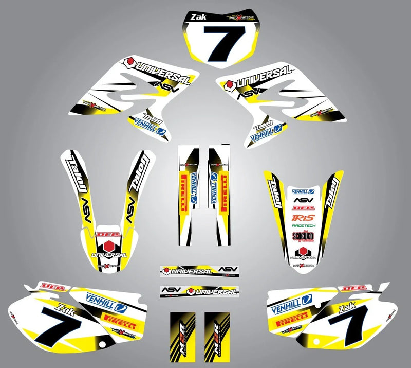 Suzuki RMZ 450 Custom Graphic Kit (2005-2006)
