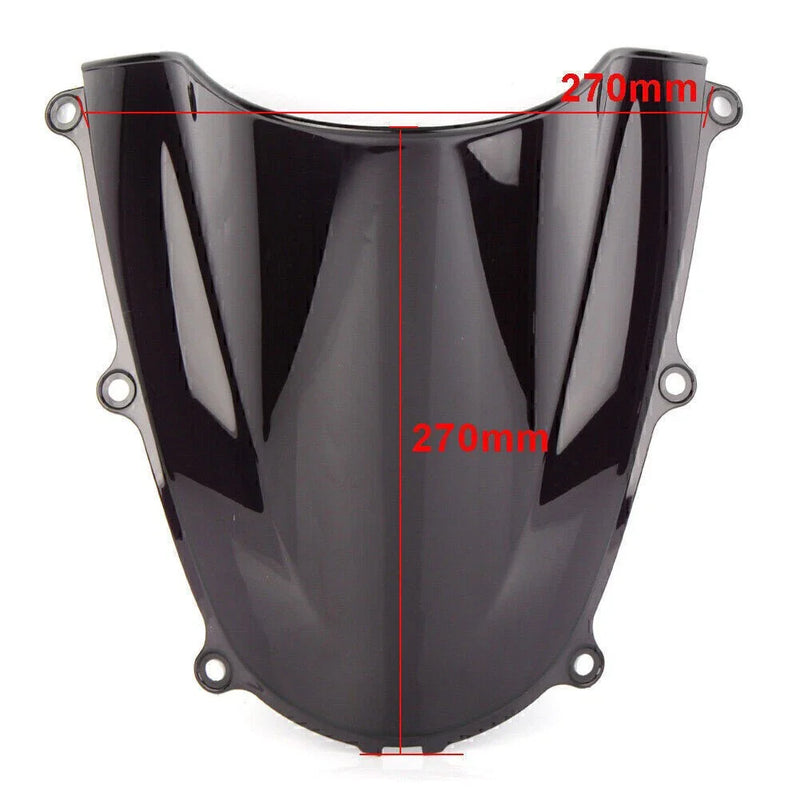 Honda CBR600RR F5 2005-2006 Scratch Resistant Black Windshield Windscreen