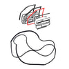 Toyota Starlet 5D KP60 KP61 KP62 1978-1984 Front Door Weatherstrip Seal x2