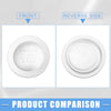 Honda Civic (2022-2023) Silver 3 x Media Audio Volume Switch Knob Covers