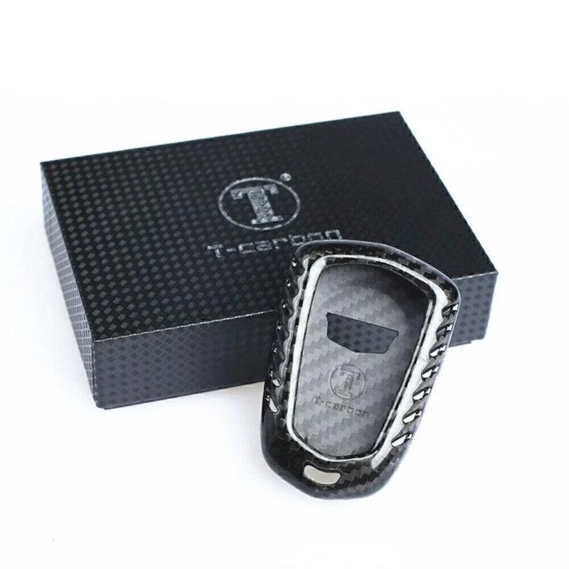 2015-2023 Cadillac ATS CTS CT6 Carbon Fiber Key Cover Case (2015-2023)