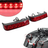 Harley Touring Street Glide Black Saddlebag Run Brake Tail Light (2014-2023)