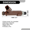 Toyota 4Runner Fuel Injector 8 x No.23209-0F020 (2004-2009)