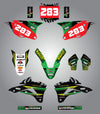 Kawasaki KX 85 - Factory Style Custom Graphics Kit (2014-2018)