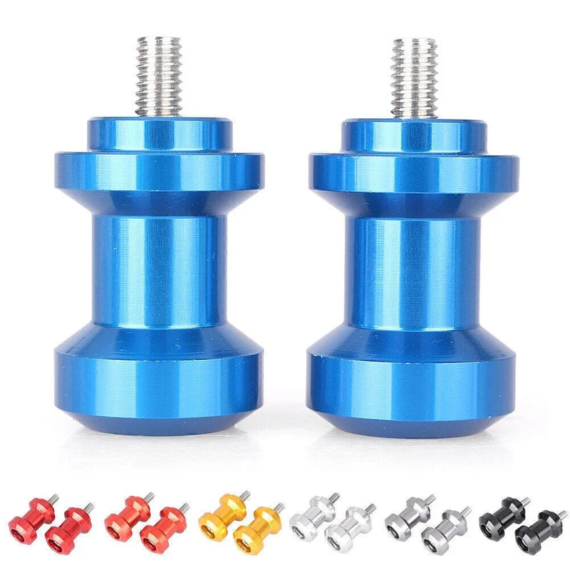 Yamaha YZF R1 R6 FZ1 FZ6 FZ8 6mm Motorcycle Swingarm Spools (2000-2023)