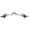 BMW S1000RR S1000R CNC Silver Extendable Brake Clutch Levers (2015-2019)