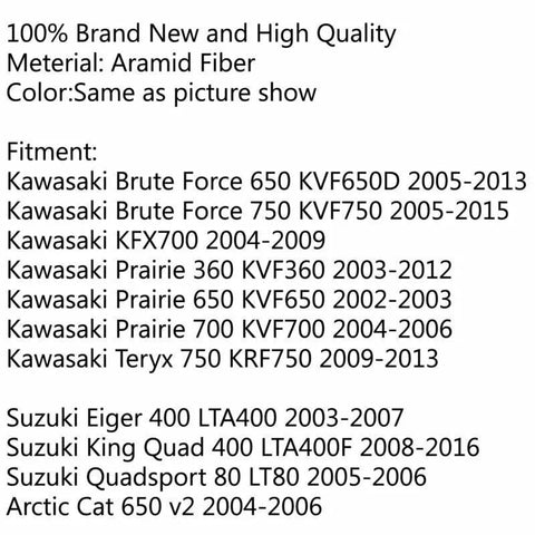 Suzuki LT 80, LT-A 400 Eiger / Kingquad Drive Belt V-Belt (2002-2015)