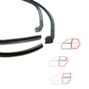Honda Fit Jazz Hatchback 2015-2020 Rear Door Weatherstrip x2