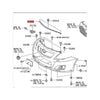 2007 Toyota Corolla Hood to Front Bumper Seal Strip (2007)