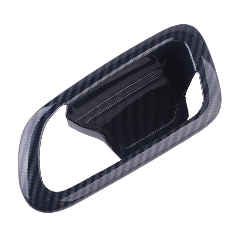 Grand Cherokee 4 x Carbon Fiber Door Handle Bowl Covers (2014-2018)