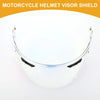 RX-7X Resin Clear Red Visor Shield 3-Snap
