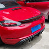 Porsche 718 Boxster 2016-2019 Real Carbon Fiber Rear Trunk Spoiler Wing