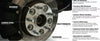 Toyota Levin AE100 AE92 2 x 25mm Wheel Spacer Adapters 12x1.5 (1995-2000)