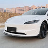 Tesla Model 3 (2024 - ) Carbon Look Bumper Spoiler Lip