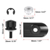 Harley Davidson Seat Bolt Tab Screw Mount Nut Cover Kit (1996–2020)
