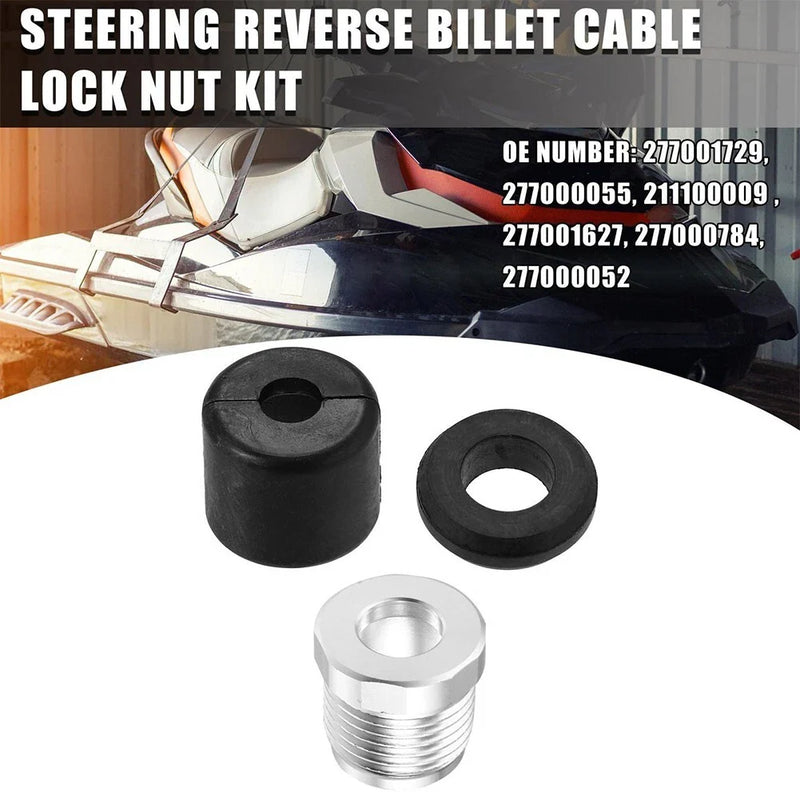 Sea-Doo Steering Reverse Aluminum Cable Lock Nut