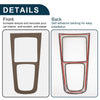 Mercedes-Benz GLA GLB EQA EQB Deep Brown Center Console Panel Sticker