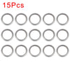Subaru 15 x M20 Silver Tone Oil Drain Plug Gaskets