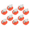 Car Instrument Panel 10 x B8.4D Red LED Dash Light Bulbs